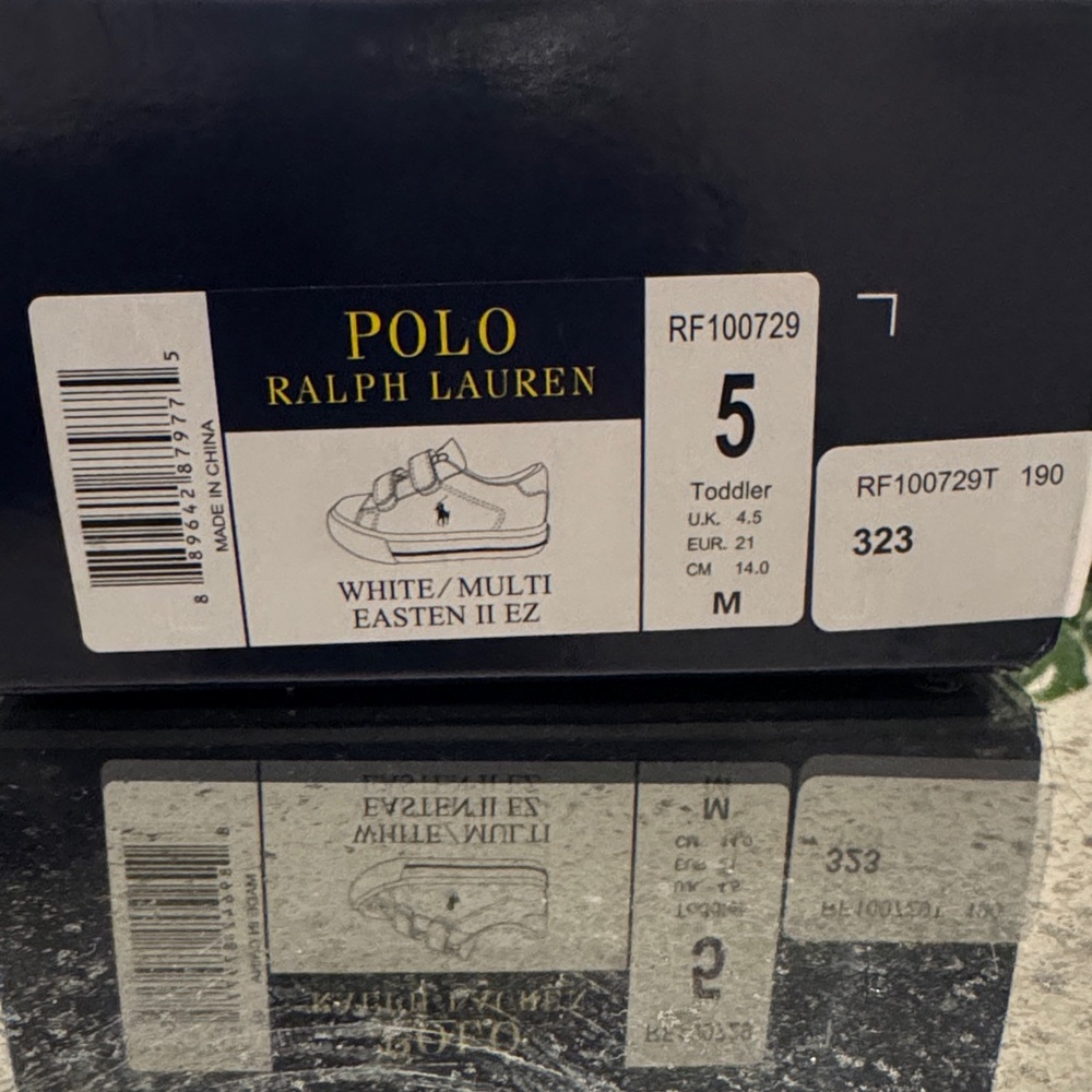 Polo Ralph Lauren Kids Sneakers - White/Multi